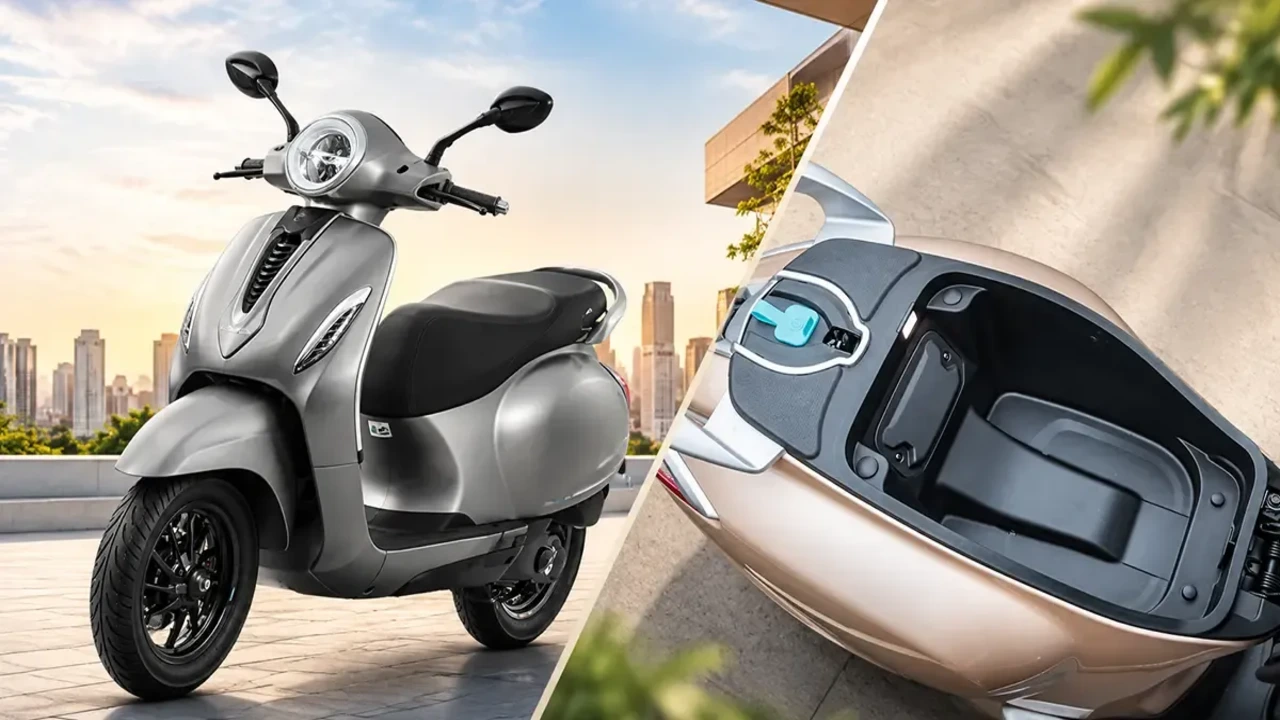 Top 5 electric scooters with largest under-seat storage in India 2026
