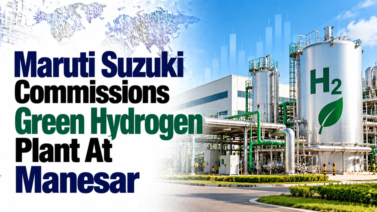 Green hydrogen electrolyser plant used for hydrogen production