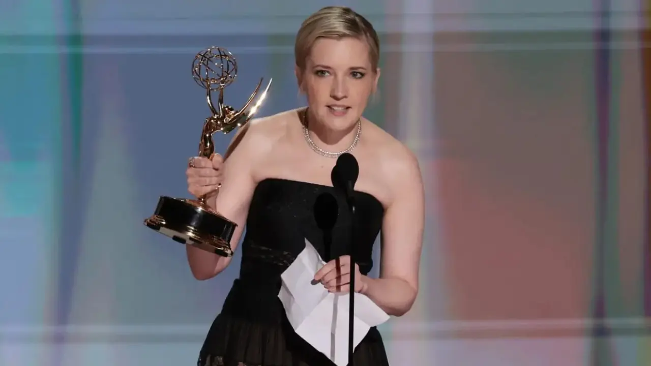 Katie Dippold at the 2026 Emmy Awards