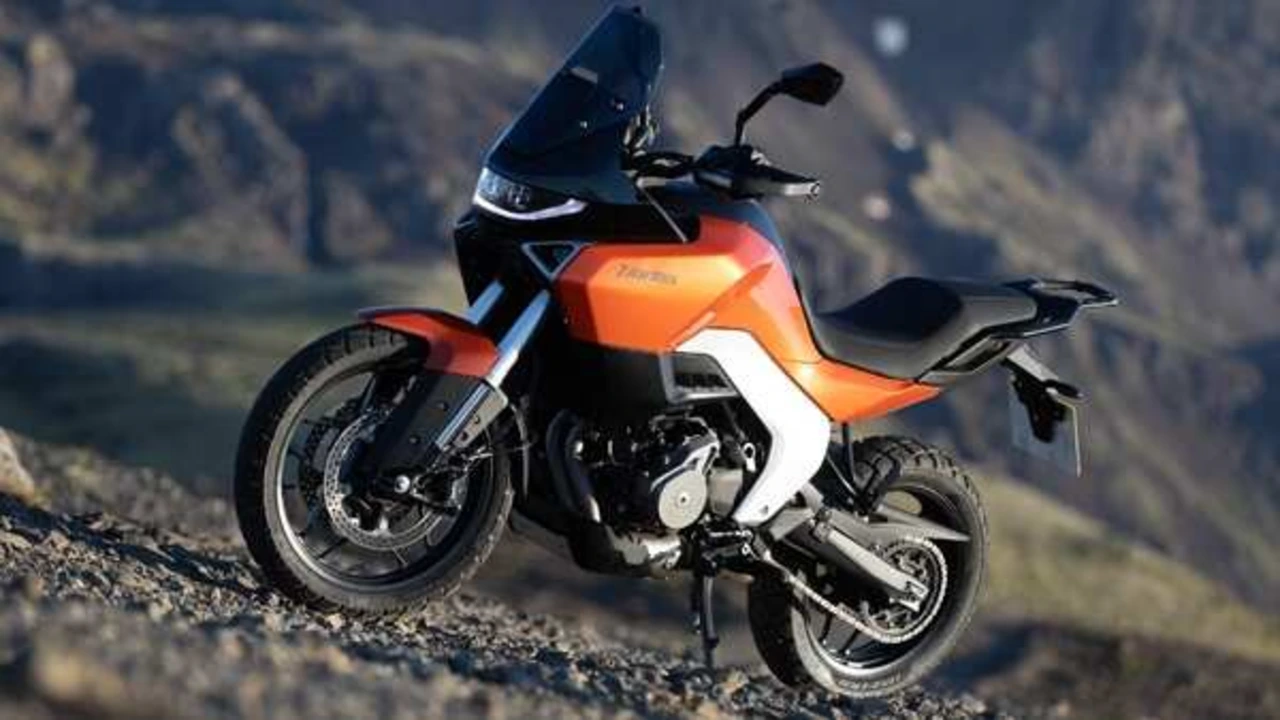 Norton Atlas ADV adventure motorcycle during ride review