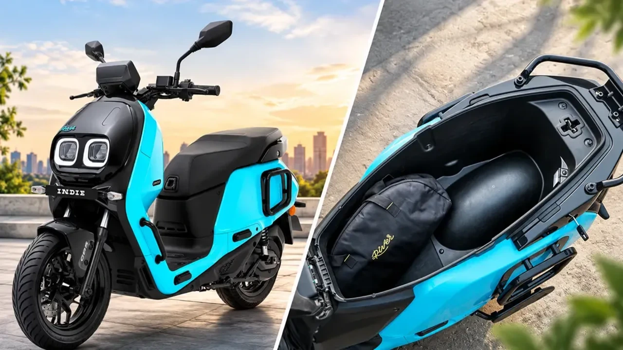 Top 5 electric scooters with largest under-seat storage in India 2026