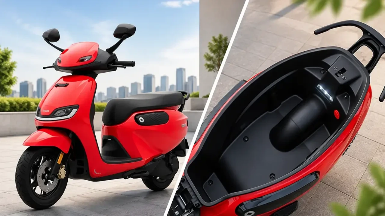 Top 5 electric scooters with largest under-seat storage in India 2026