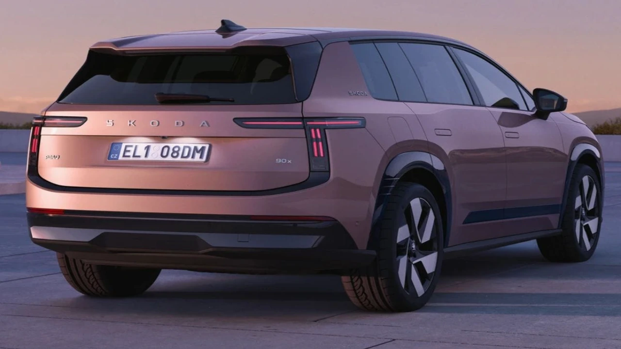 Skoda Peaq flagship electric SUV unveiled