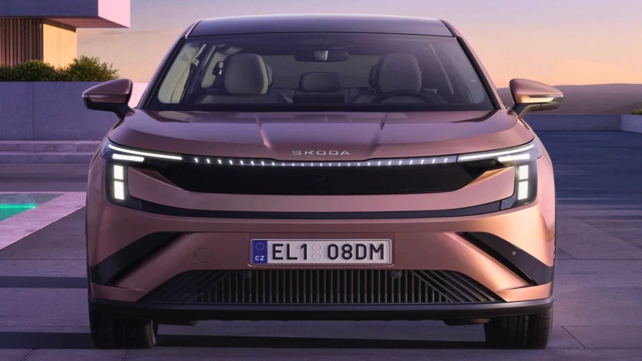 Skoda Peaq flagship electric SUV unveiled