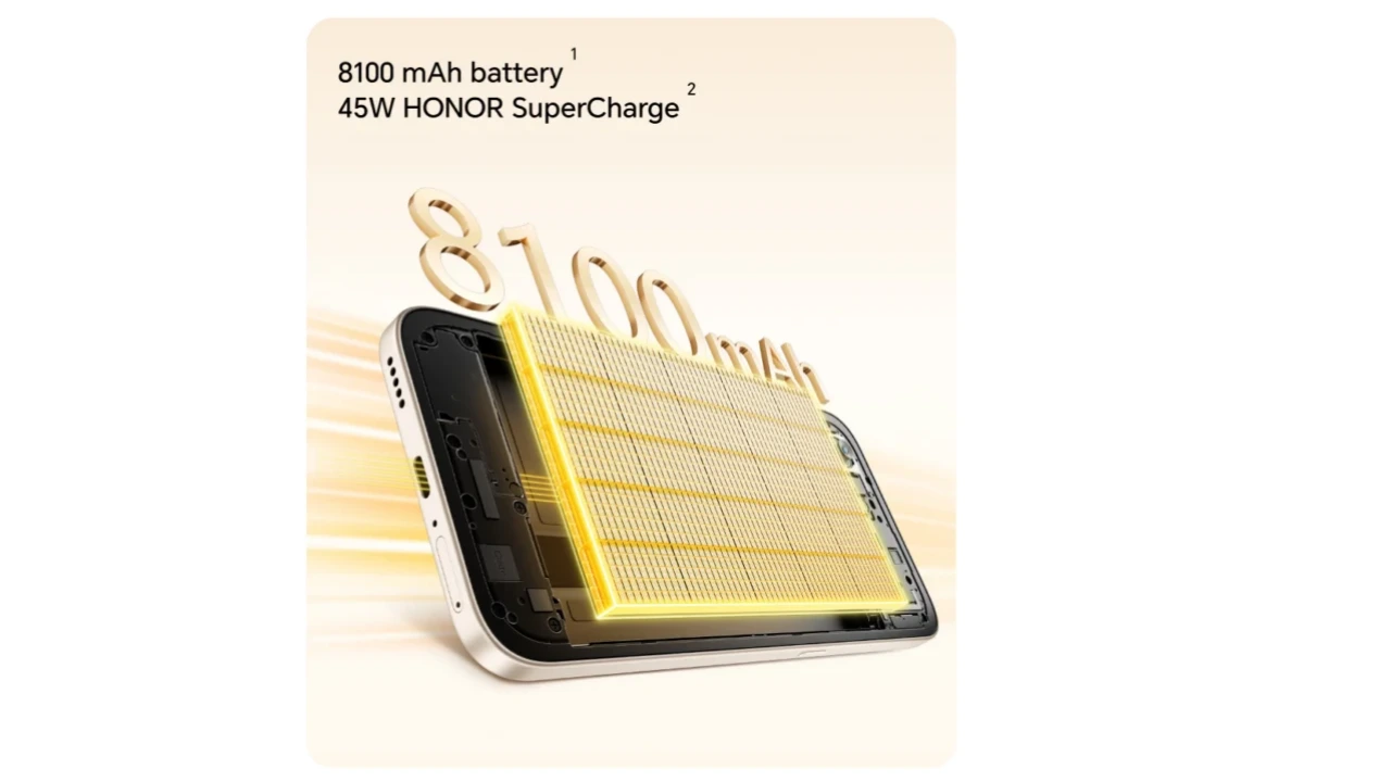 Honor 600 Elite 5G 8100mAh Battery