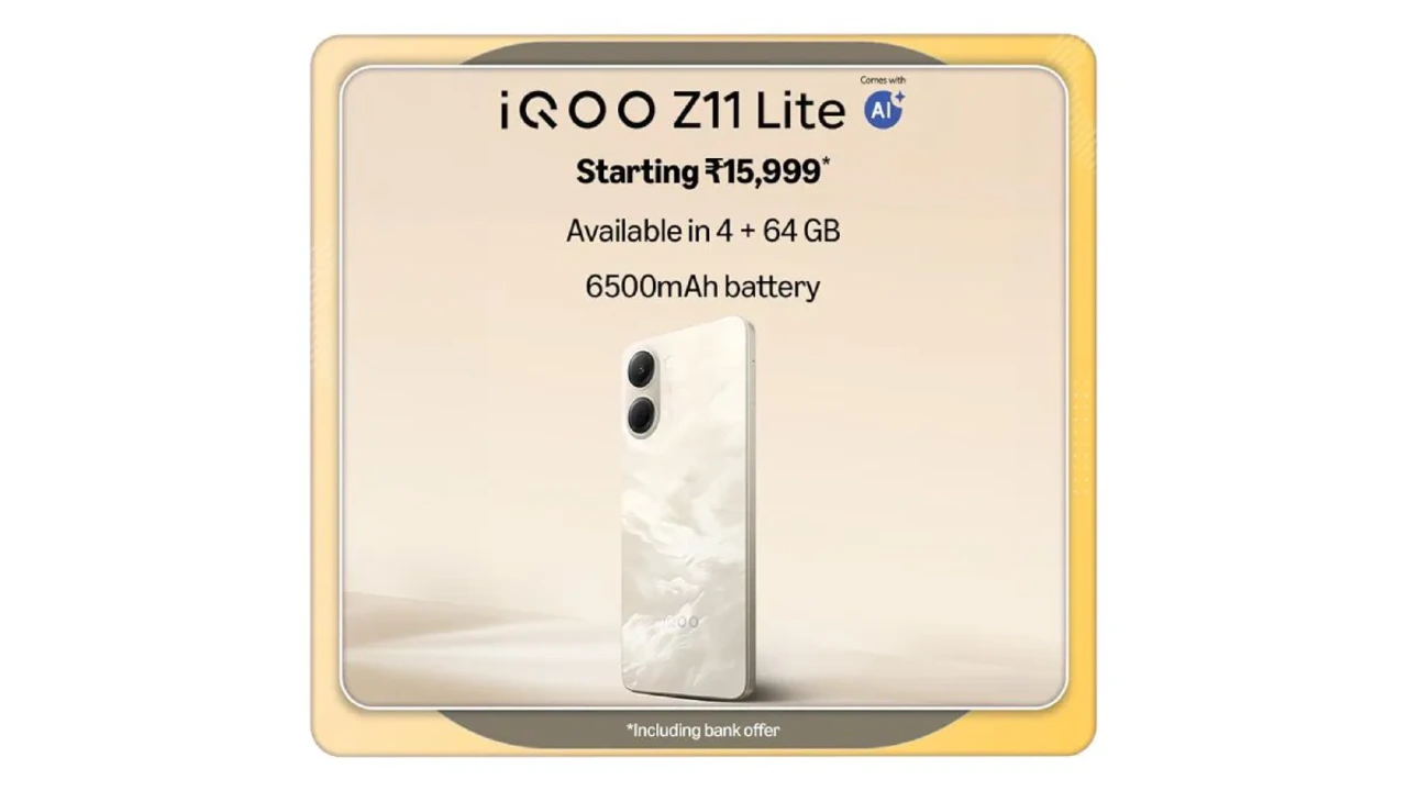 iQOO Z11 Lite 5G 4GB 64GB