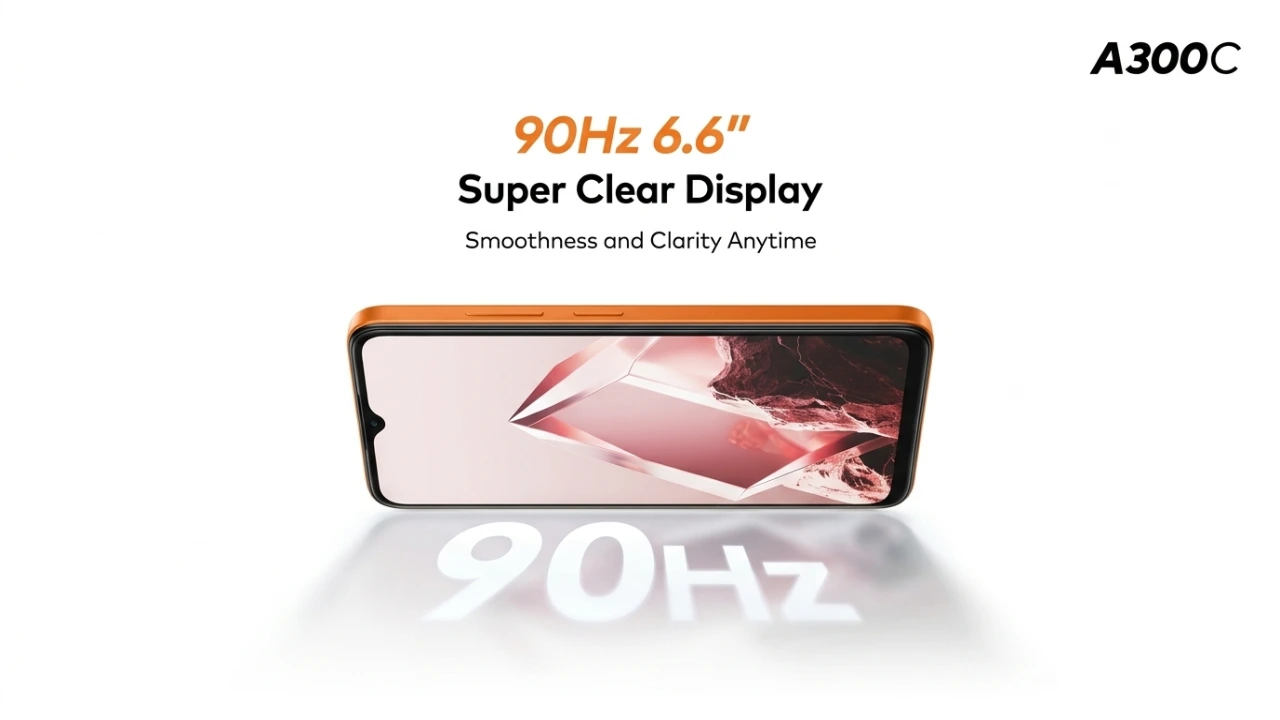 itel A300C 90Hz Display