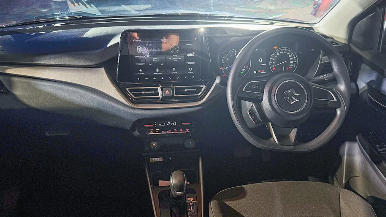 Maruti Baleno CNG AMT Display