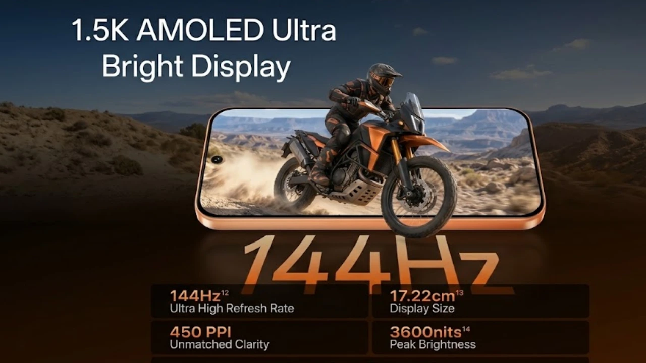 Oppo K14 Plus 5G Amoled Display