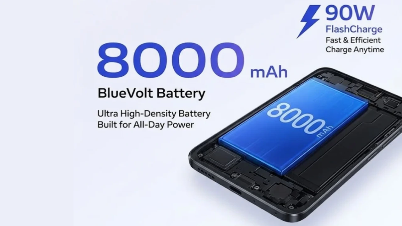 Vivo X500 Series 8000mAh Battery