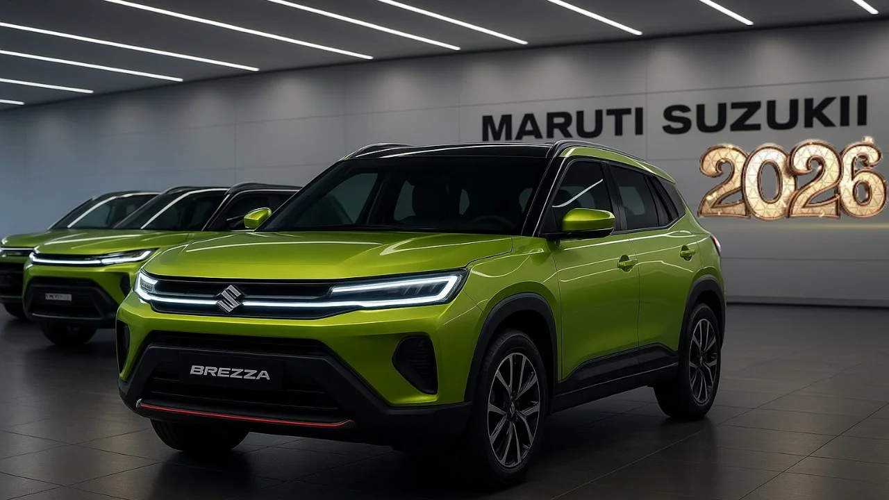 Maruti Brezza 2026 Revealed: Bold New Design, Smart Features & Mileage That Wins Indian Roads