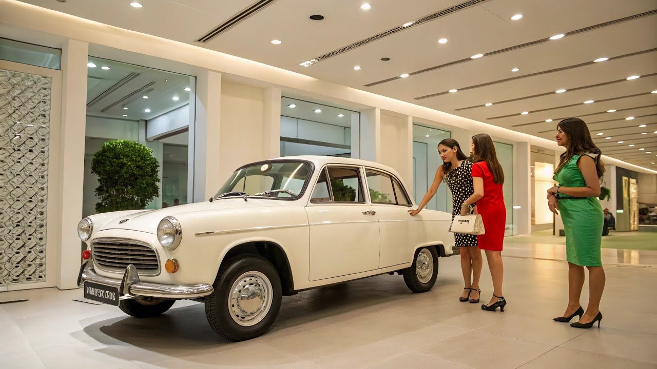 Hindustan Ambassador 2025 Returns: Classic Indian Icon Reborn With Modern Comfort & Tech