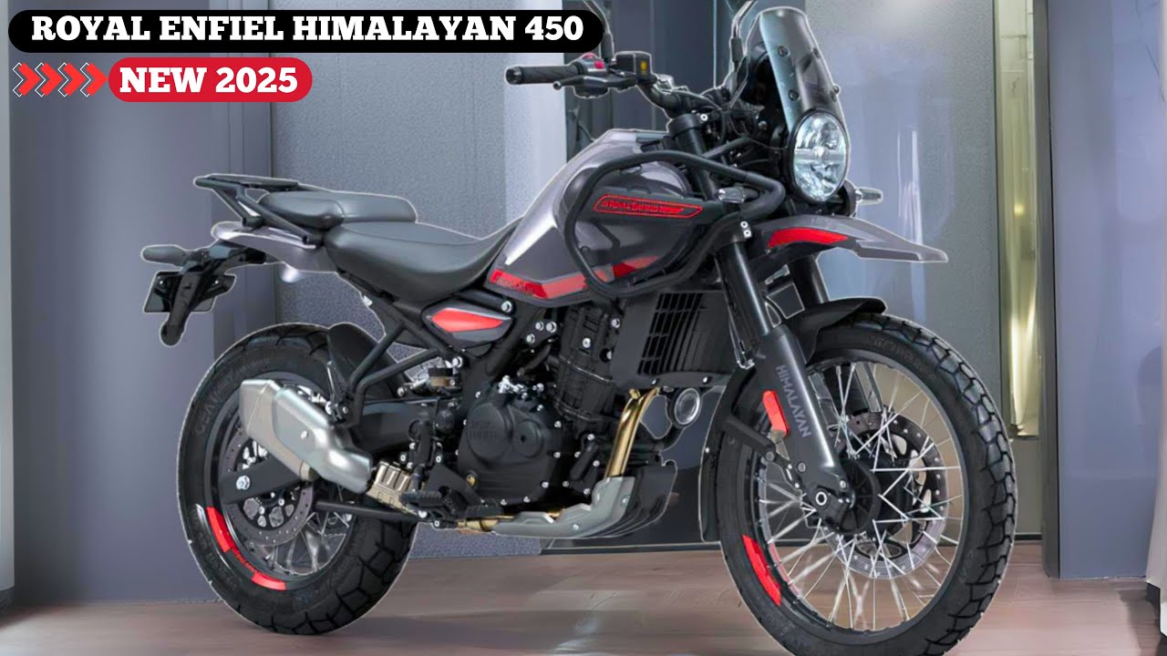 Royal Enfield Himalayan 450 2025 Breaks Cover: New 450cc Engine, TFT Tech & Serious Off-Road Power Revealed