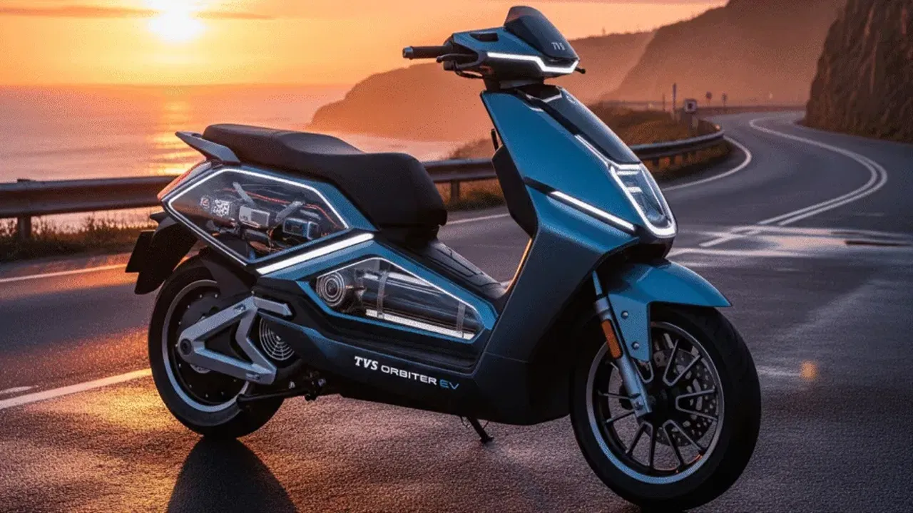 TVS Orbiter Electric Scooter Launched: 200Km Range, 42L Boot, 118+ Smart Features at Shockingly Low Price
