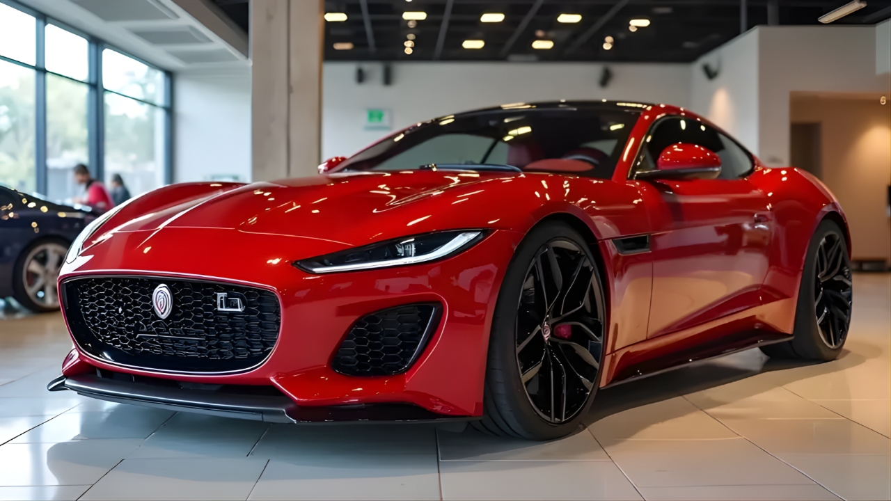 2026 Jaguar F-Type R Unleashed: 575HP V8 Power, Iconic Exhaust & Supercar Thrill in a Luxury Coupe