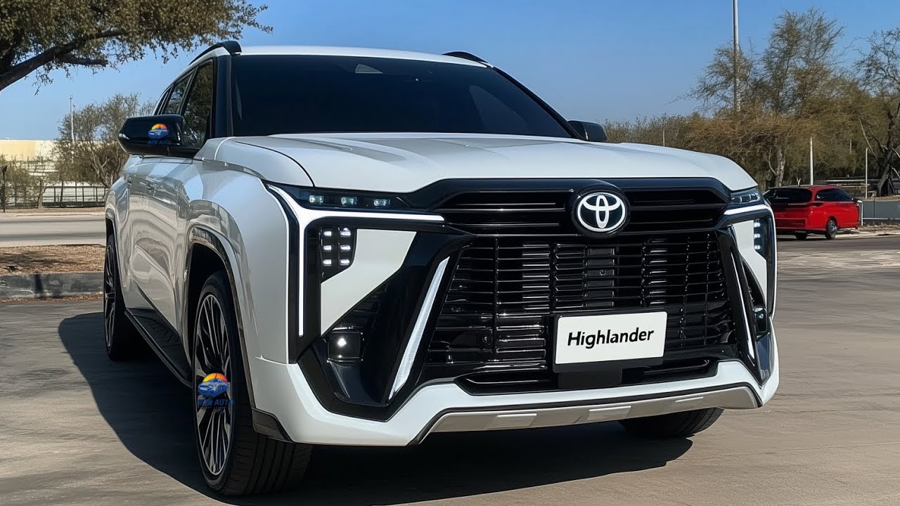 2026 Toyota Highlander Hybrid Arrives in the USA With 243hp Power, 7 Seats and High MPG Efficiency