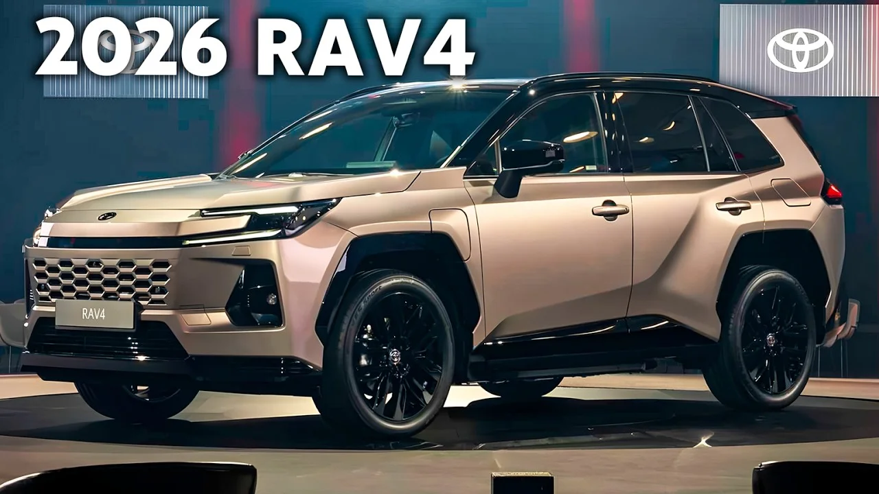 2026 Toyota RAV4 Revealed: Bold New Design, Advanced Hybrid Tech and Nearly 60 MPG Efficiency