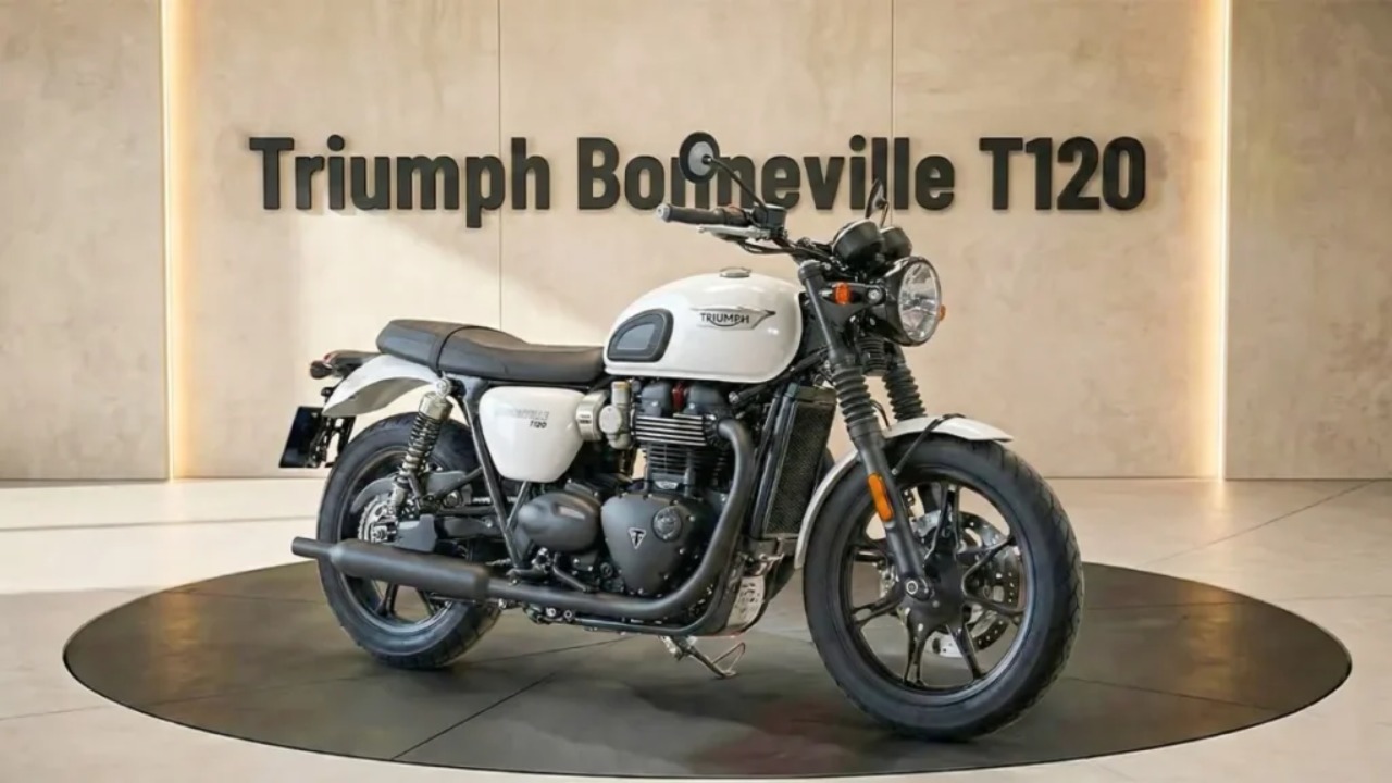 Triumph Bonneville T120 2025 Launched: Timeless British Classic Returns With Smoother Engine and Better Comfort