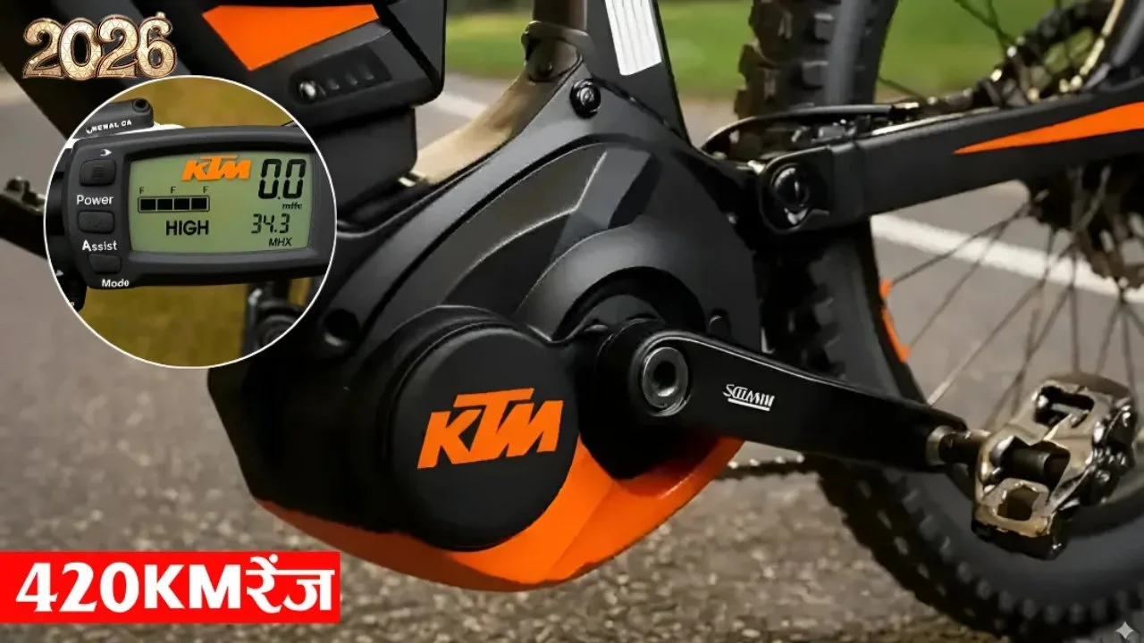 KTM Electric Cycle Shocks the Market: 30-Minute Fast Charging, Long Range & Price Starting at Just ₹4,499