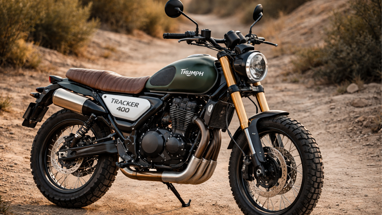 Triumph Tracker 400 Explained: Bold Flat-Track Design, Sporty Engine Tweaks and the Price of Personality