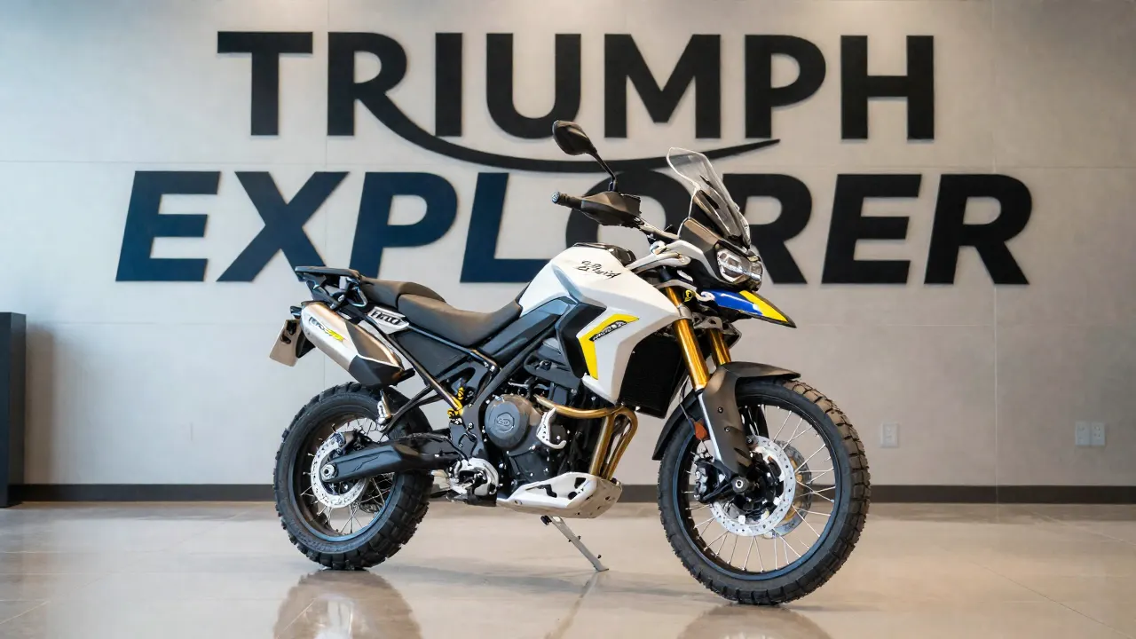 2026 Triumph Tiger Explorer Revealed: 145HP Adventure Beast with Smart Tech & Touring Comfort