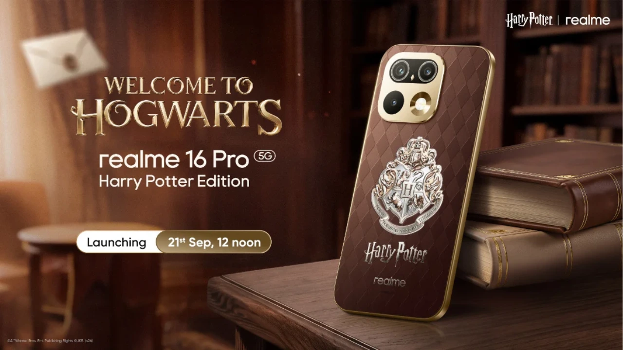 Realme 16 Pro Harry Potter Edition Hogwarts-inspired design
