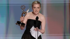 Katie Dippold at the 2026 Emmy Awards