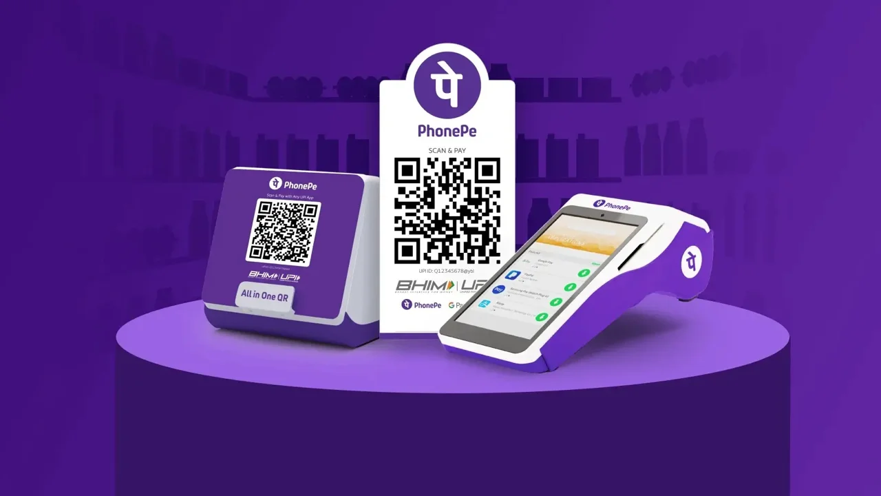 PhonePe पेमेंट डिवाइस और QR स्कैनर