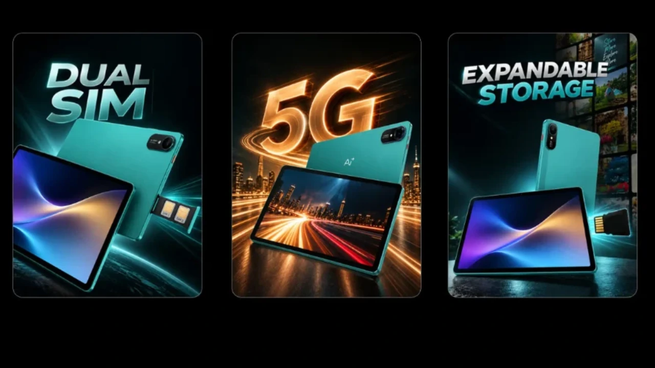 Ai+ LapTab with 5G and 10000mAh battery