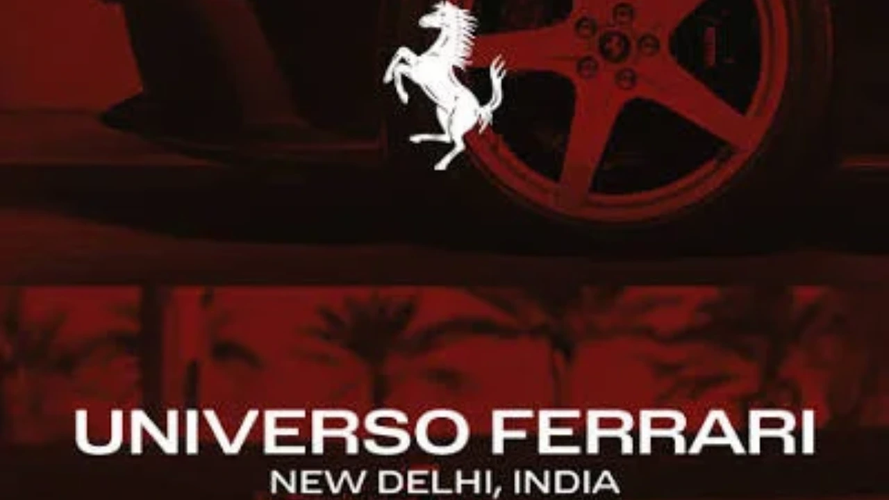 Ferrari Universo Exhibition New Delhi 2026