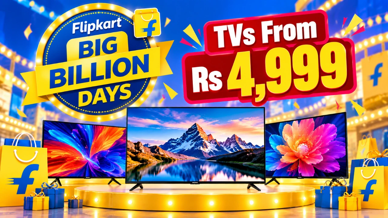 Flipkart Big Billion Days Sale TV and refrigerator deals