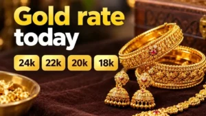 Gold rate today September 19 2026 22K gold price and silver rate