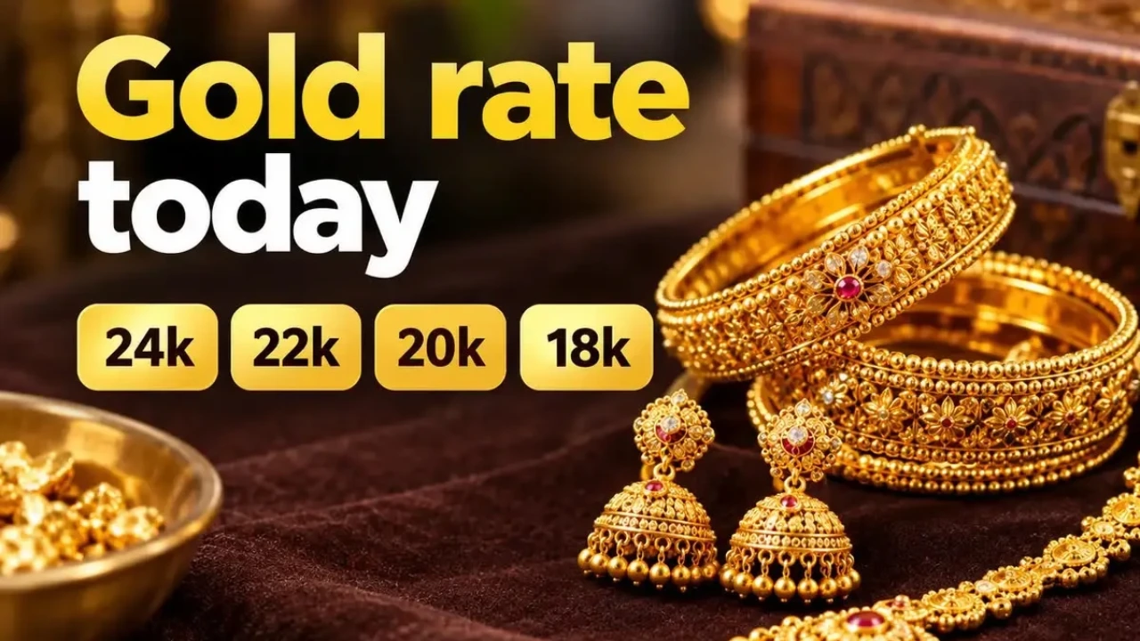 Gold rate today September 19 2026 22K gold price and silver rate