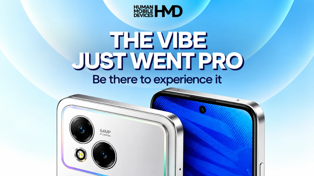HMD Vibe 2 Pro 5G with 64MP AI camera launching in India