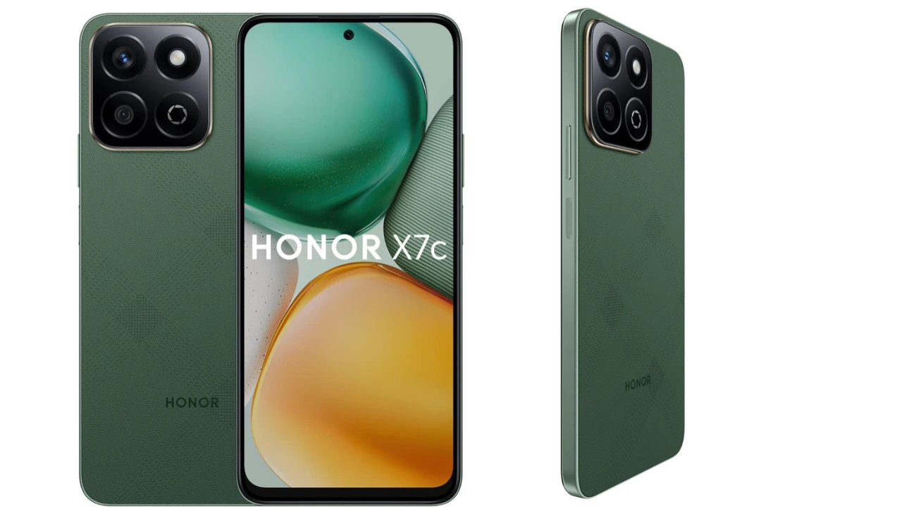 Honor X7c 5G smartphone with 120Hz display and 50MP camera