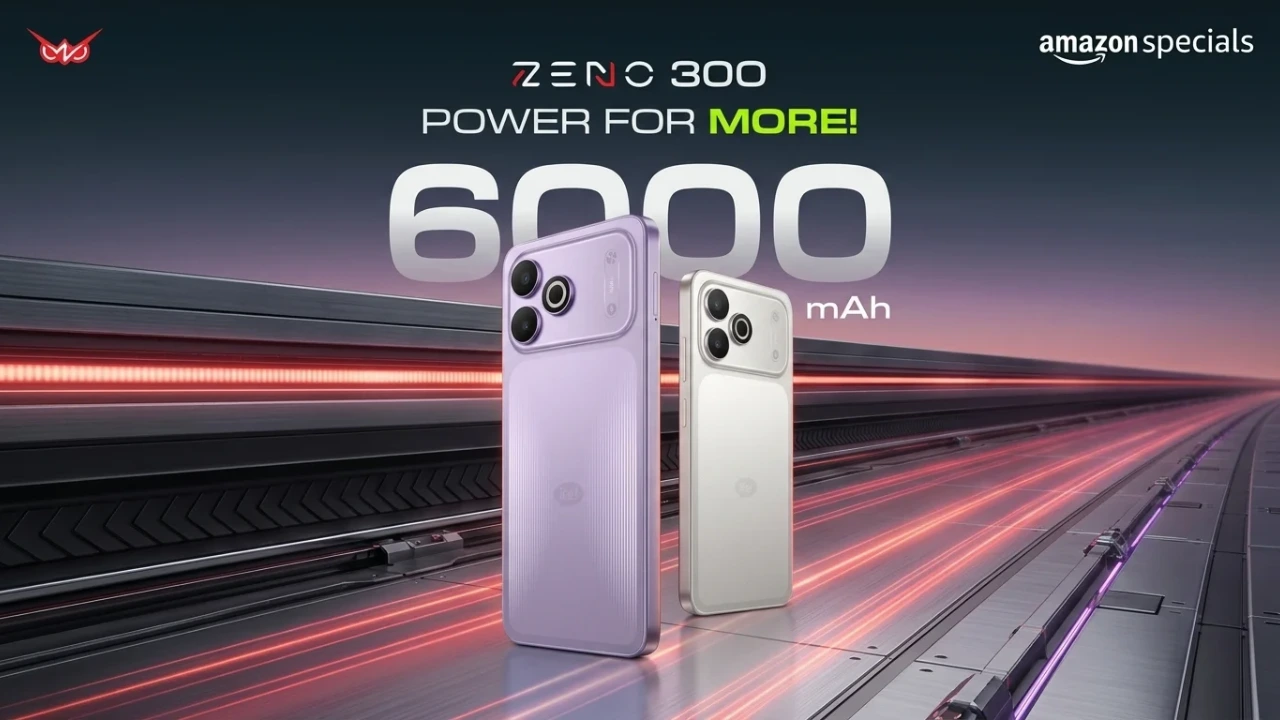 itel Zeno 300 India launch 6000mAh battery and dual camera