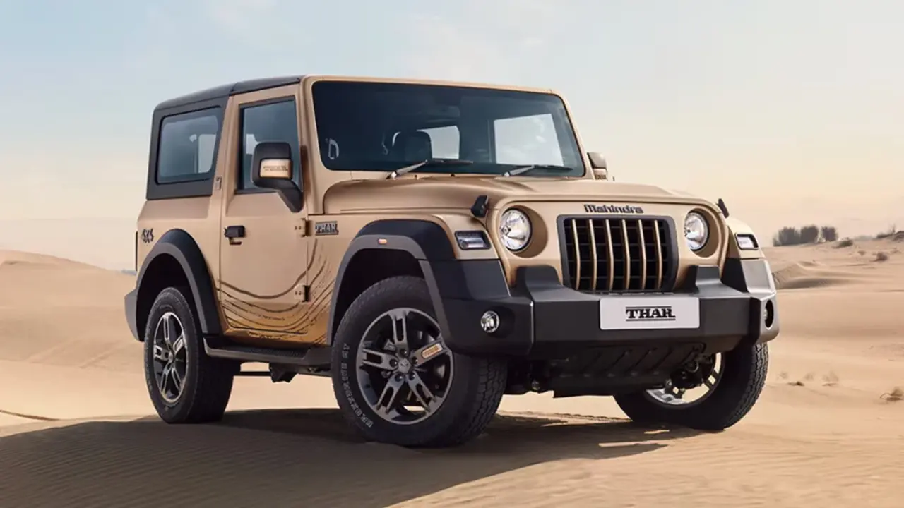 Mahindra Thar Facelift 2026 नई LED हेडलाइट और अपडेटेड डिजाइन