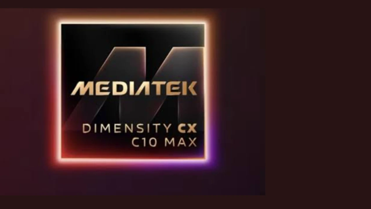 MediaTek Dimensity CX C10 Max AI laptop chip