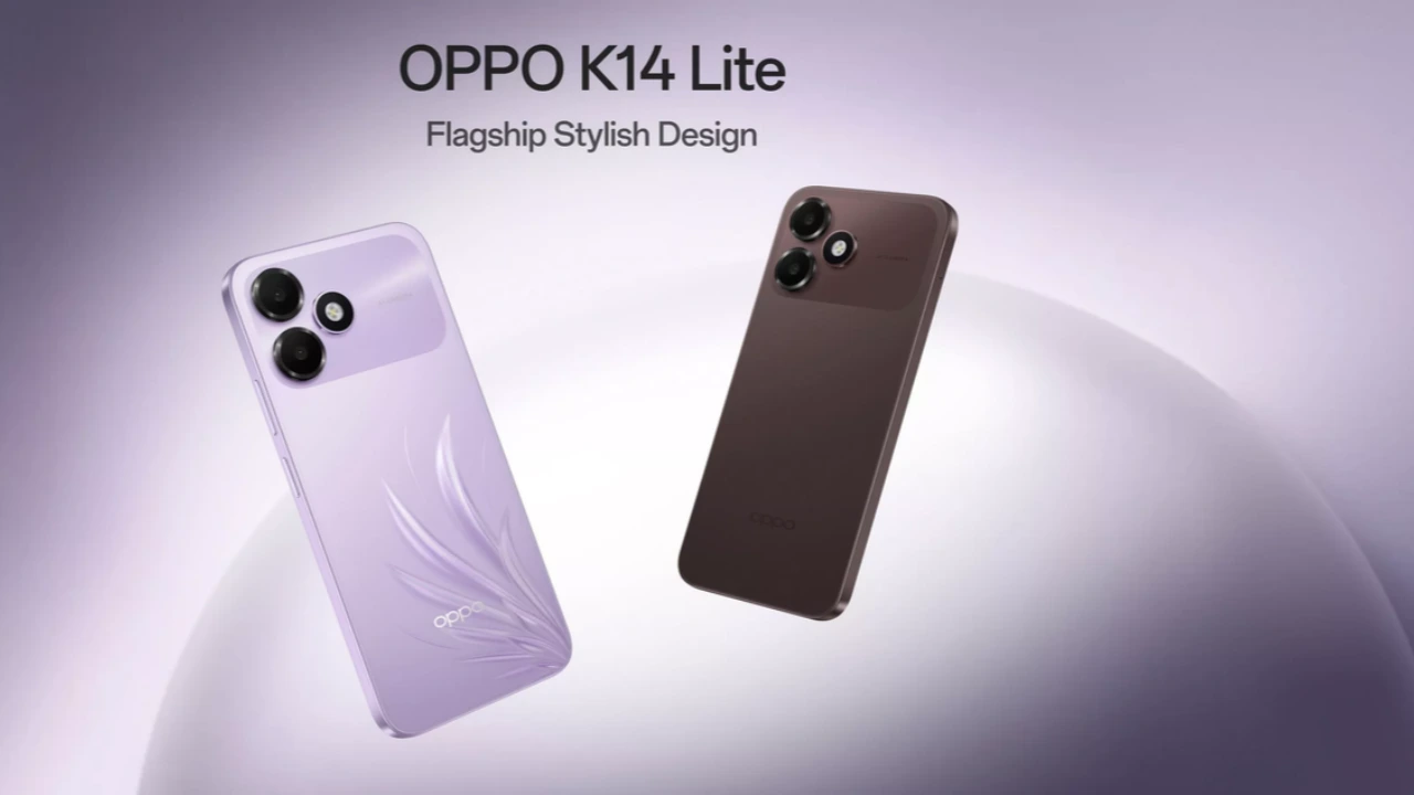 OPPO K14 Lite with 7,000mAh battery and 120Hz display