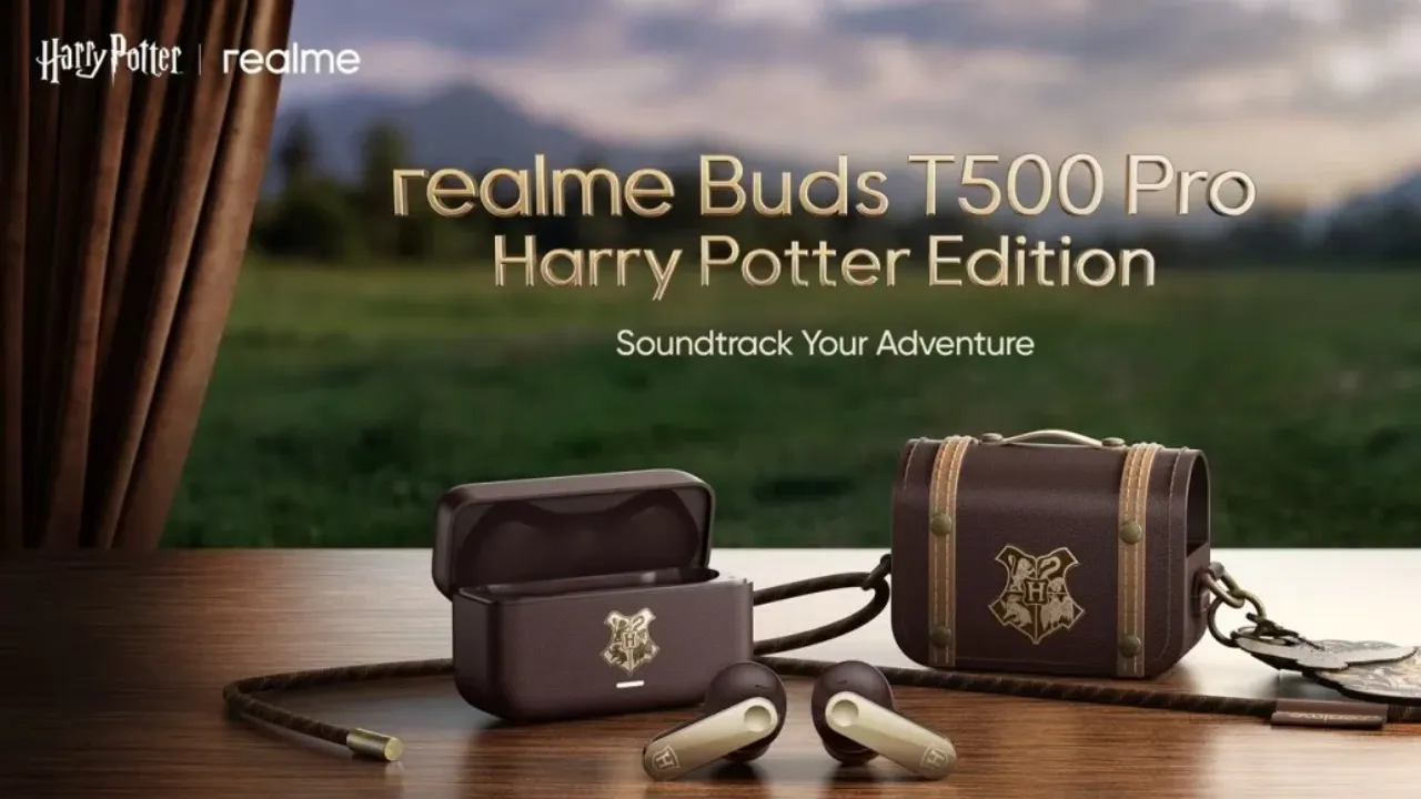Realme Buds T500 Pro Harry Potter Edition launch and design