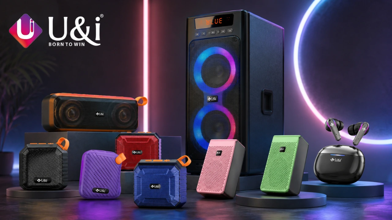U&i Ultra Box speaker and Sonic Series wireless speakers