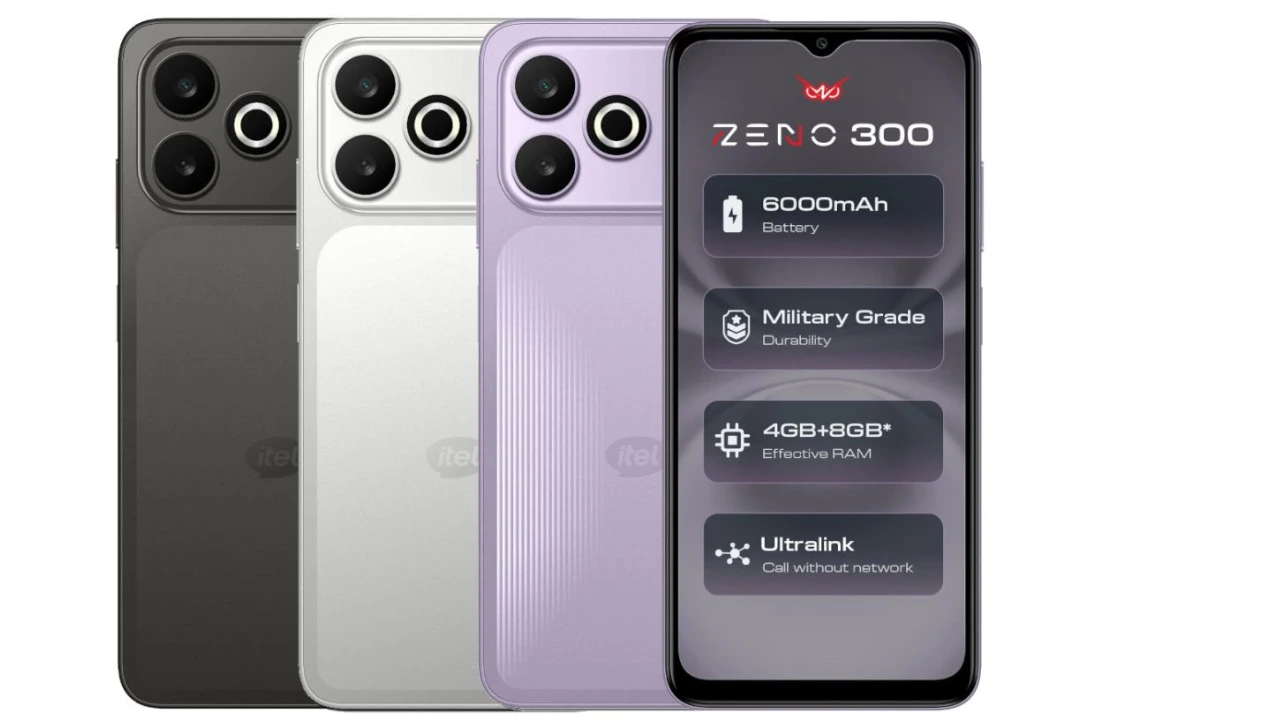 ZENO 300 6000mAh बैटरी वाला बजट स्मार्टफोन